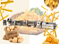 more images of Semi-Automatic Frozen French Fries Production Line