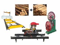 High Quality Automatic Saw Mill Machine丨Vertical Bandsaw Mill