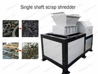 more images of Single shaft shredder | plastic rubber shredder