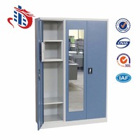 High quality metal storage 3 door multi functional storage locker