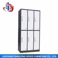 more images of Polular design high quality useful Six-door Metal Locker used in gym school factory
