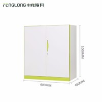 Luoyang Fenglong High quality 2 swing short door steel storage cabinet