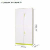 more images of Factory price wholesale bedroom furniture wardrobe cabinet 2 tier 4 swing door filing cabinet