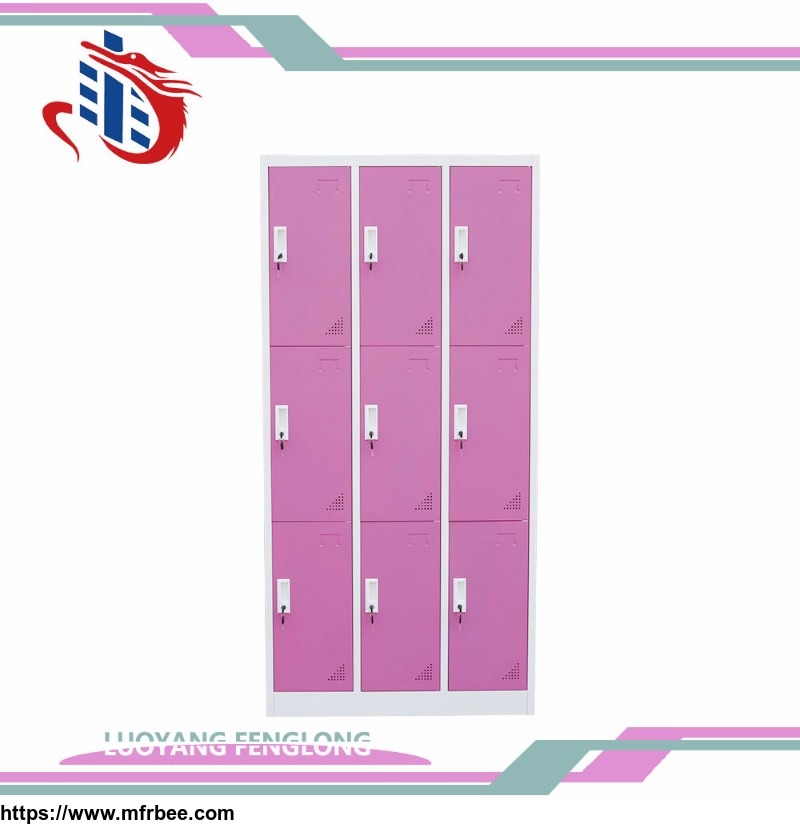 luoyang_fenglong_office_furniture_9_door_clothes_cupboard_design