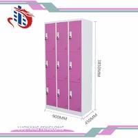 more images of Luoyang fenglong office furniture 9 door clothes cupboard design