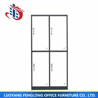 more images of fashion low price KD four doors double tier steel workers lockers for sale