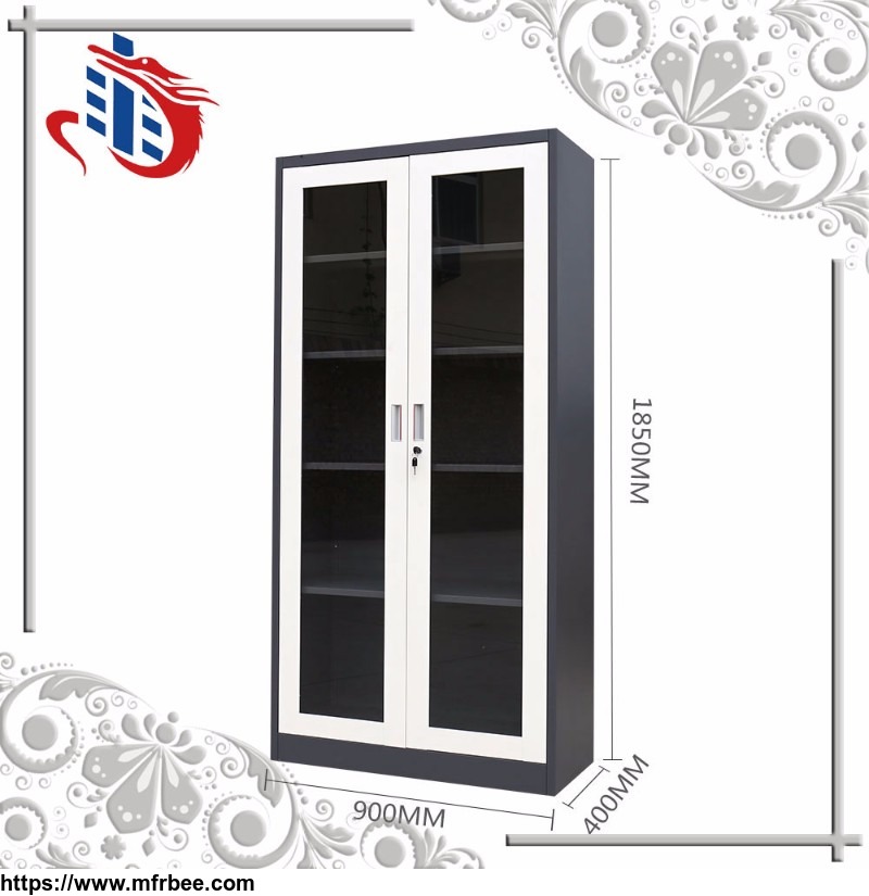 laboratory_steel_glass_door_storage_cabinet