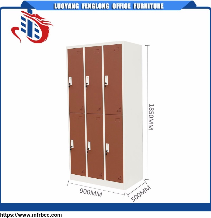 luoyang_cheap_storage_mental_cabinet_6_door_steel_locker