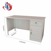 Office furniture Luoyang steel 2 drawer lateral office desk