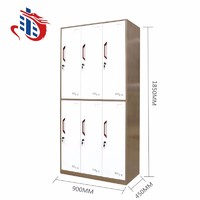 more images of High quality office furniture 6 doors steel filing cabinet