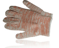 Blended yarn gloves