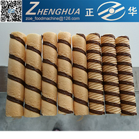 Shanghai wafer stick egg roll production line/ chocolate wafer stick making machine/ wafer line