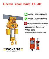 WOKAITE 10 ton electric chain hoist with chains