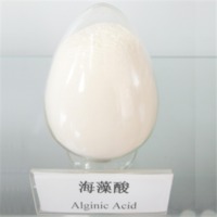 Food /industry/pharmaceutical grade additives alginic acid supplier/manufacturer