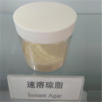 more images of Natural high transparency food thickener/gelling agent instant agar supplier/manufacturer