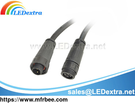 customized_waterproof_led_extension_cord_for_single_grow_lights_bar_extensions