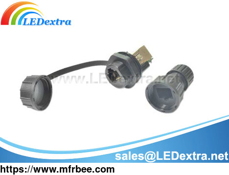waterproof_connector_for_led_grow_light_dimming_cable