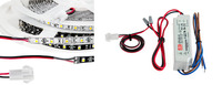 High Power LED Strip Plug and Play Cable Set