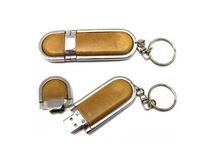 Leather USB Flash Drive with Head Cover AGE-PG804