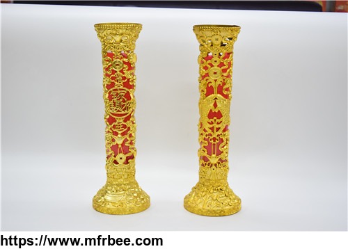 china_good_quality_best_price_buddha_temple_blessing_candle_set_manufacture
