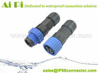 Standard M15 Waterproof Cable Connector For Outdoor Application