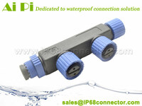 T Type Weatherproof Cable Connector