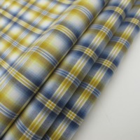 more images of Cotton Nylon Check Shirt Fabric