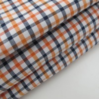 Cotton Oxford Check Spandex Fabric
