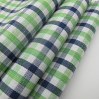 more images of 100% Cotton Slub Check Fabric For Shirts