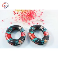 more images of high quality  Over Ear headphone ear pads for QC15 black flower