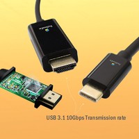 more images of USB 3.1 TYPE C to HDMI male cable / Apple Macbook Air 3.1 to HDMI male