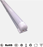 Factory price integrated brackets design T8 LED grow tube light 0.6m/1.2m/1.5m