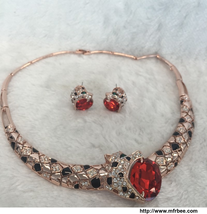 alloy_plating_gold_necklace_set