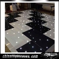 more images of China Made Wooden Wedding Dance Floor Interactive White or Black Color Used Dancing Floor