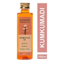 Auravedic Kumkumadi Oil Pure Saffron For Ultra Skin Brightening and Radiance