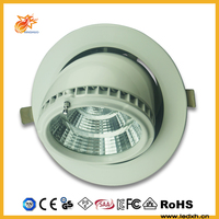dimmable cob led gimbal downlight