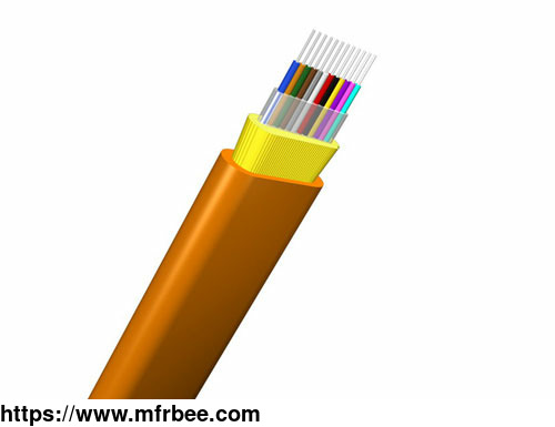 indoor_flat_ribbon_fiber_optic_cable_gjdfjv_12_colorful_fibers_4_8_cores_sm_mm_lszh