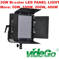 videGo LED Video Panel Light/Daylight video light/bi-color light/Tungsten/50w bi color/100w 1x1 soft video light/broadcast light/film shooting light kits