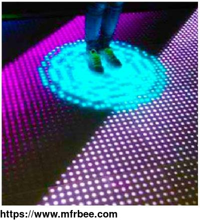 floor_tile_led_screen_ground_display_strong_and_sturdy_front_and_rear_ip65_protection_grade_thicker_plates_safe_bearing_capacit
