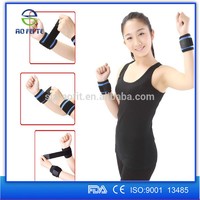 more images of One-size black color magnetic neoprene waterproof wrist support AFT-H004