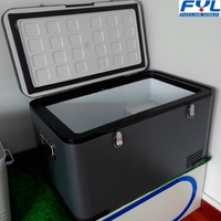High quality with factory price for DC 12V car portable fridge freezer refrigerator supply by China
