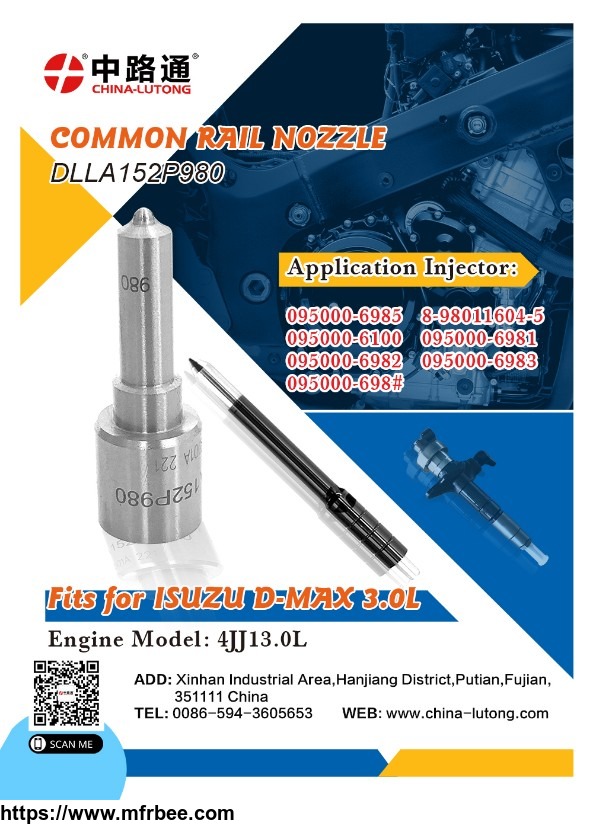 diesel_engine_fuel_injector_pencil_nozzle_dlla152p980_of_diesel_engine_nozzle