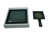 Handheld  carriable Polariscope checking annealing in transparent glass products