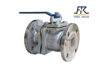 more images of FRQ41F46 Flanged PTFE PFA Fluorine  Lining  Ball Valve  Used in Corrosive Medium