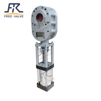 more images of Pneumatic Full Ceramic Lined Double Disc Gate Valve
