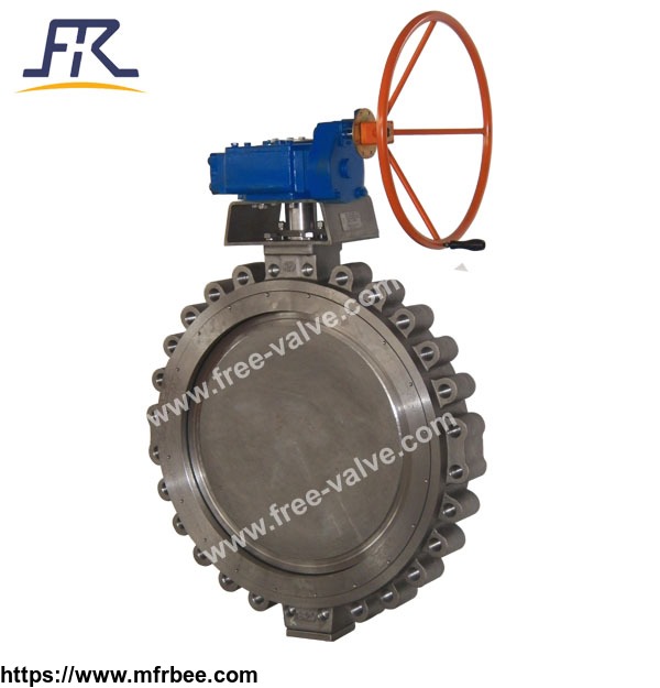 pneumatic_high_performance_wafer_type_double_eccentric_butterfly_valve