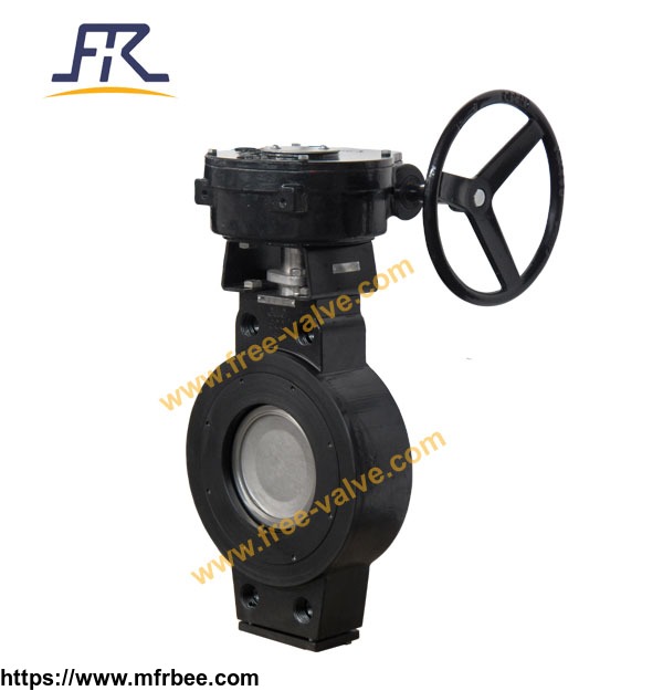 worm_gear_box_operation_wafer_type_high_performance_butterfly_valve