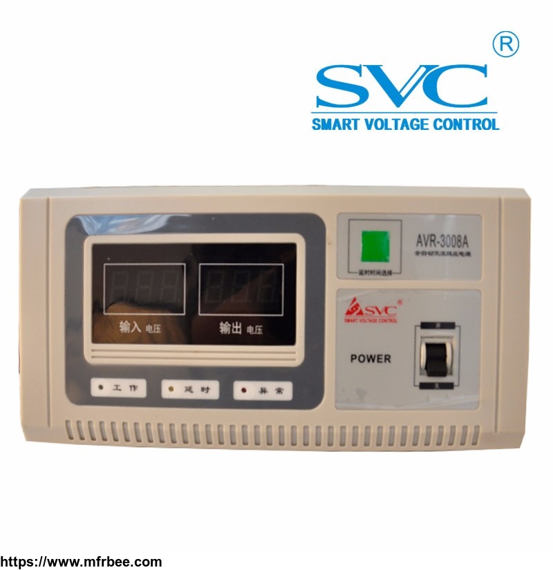 china_svc_220v_3000va_electric_ac_avr_home_automatic_voltage_regulator