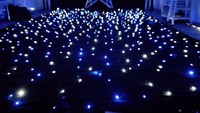 LED Star Curtain with LED Lights for Wedding Decoration