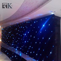 more images of LED Light Star Curtains for Stage Backdrops RGB/ LED Star Lights